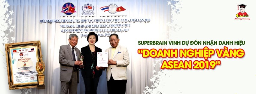 SUPERBRAIN VIỆT NAM NHẬN DANH HIỆU “DOANH NGHIỆP VÀNG ASEAN 2019” TRƯỚC THỀM CUỘC THI QUỐC TẾ THÁI LAN