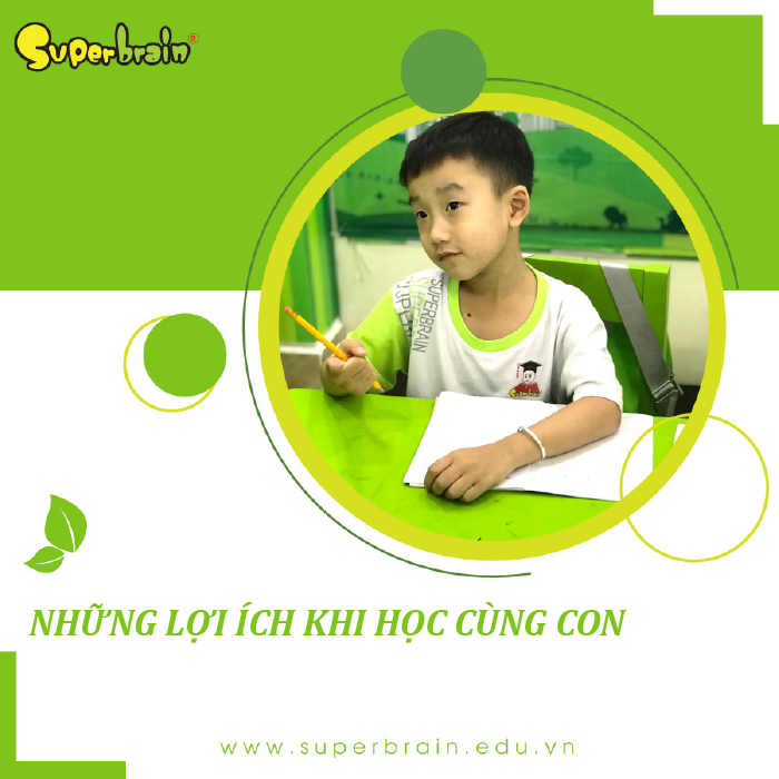 Những lợi ích khi học cùng con