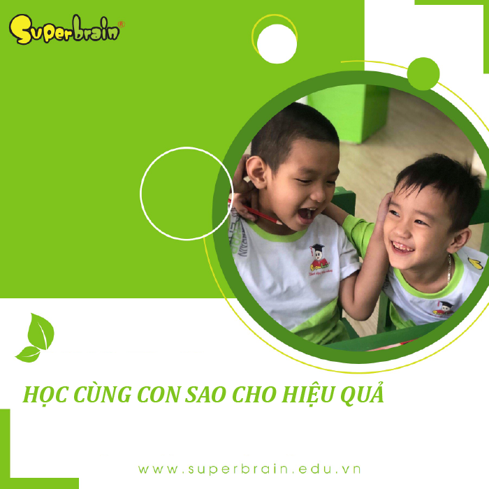 Học cùng con sao cho hiệu quả