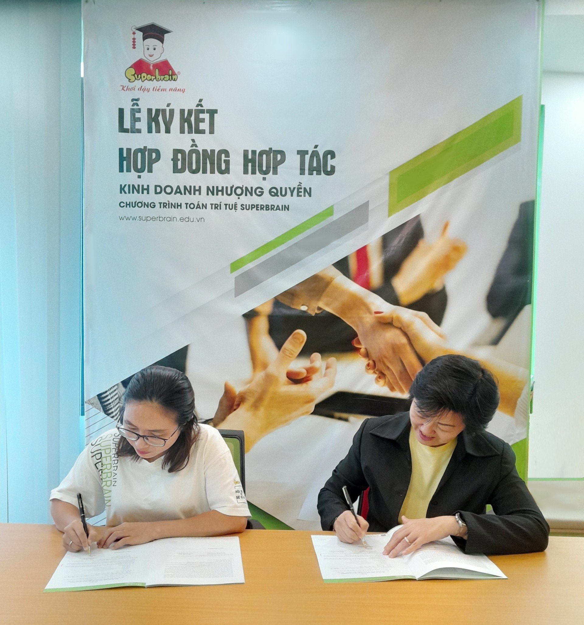 Cô Nguyễn Ngọc Hân đã trở thành Chủ đầu tư chính thức của Superbrain Quận 12