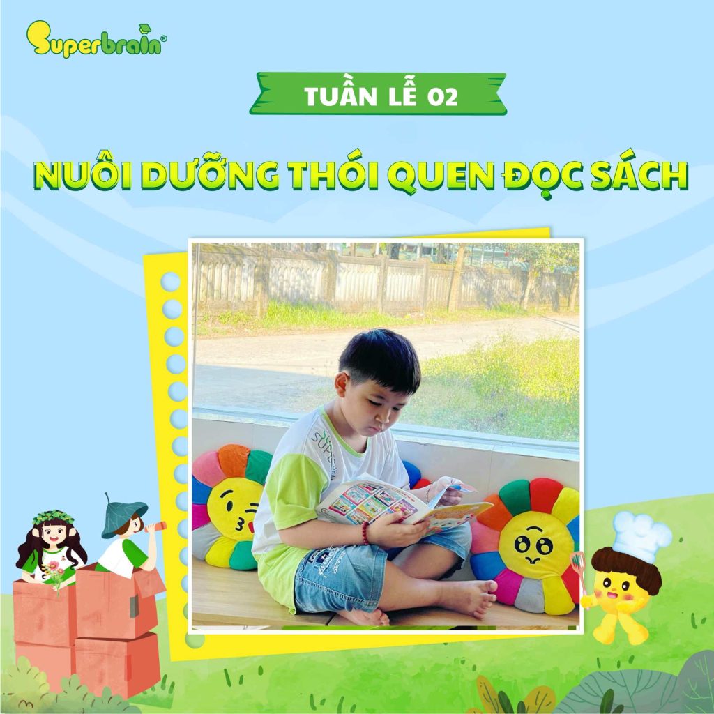 Tuần lễ 02: Nuôi dưỡng thói quen đọc sách