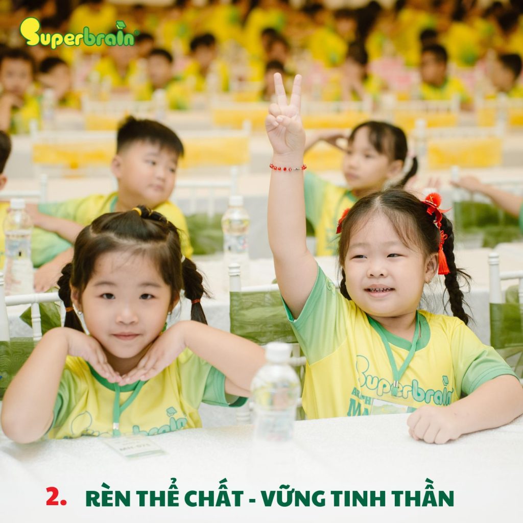 Trẻ phải thường xuyên rèn luyện thể chất và có một tinh thần khỏe mạnh