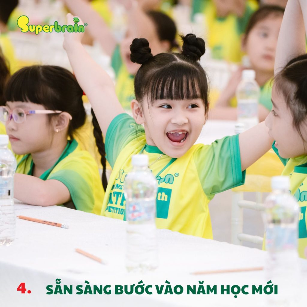 Tâm thế sẵn sàng bước vào năm học mới