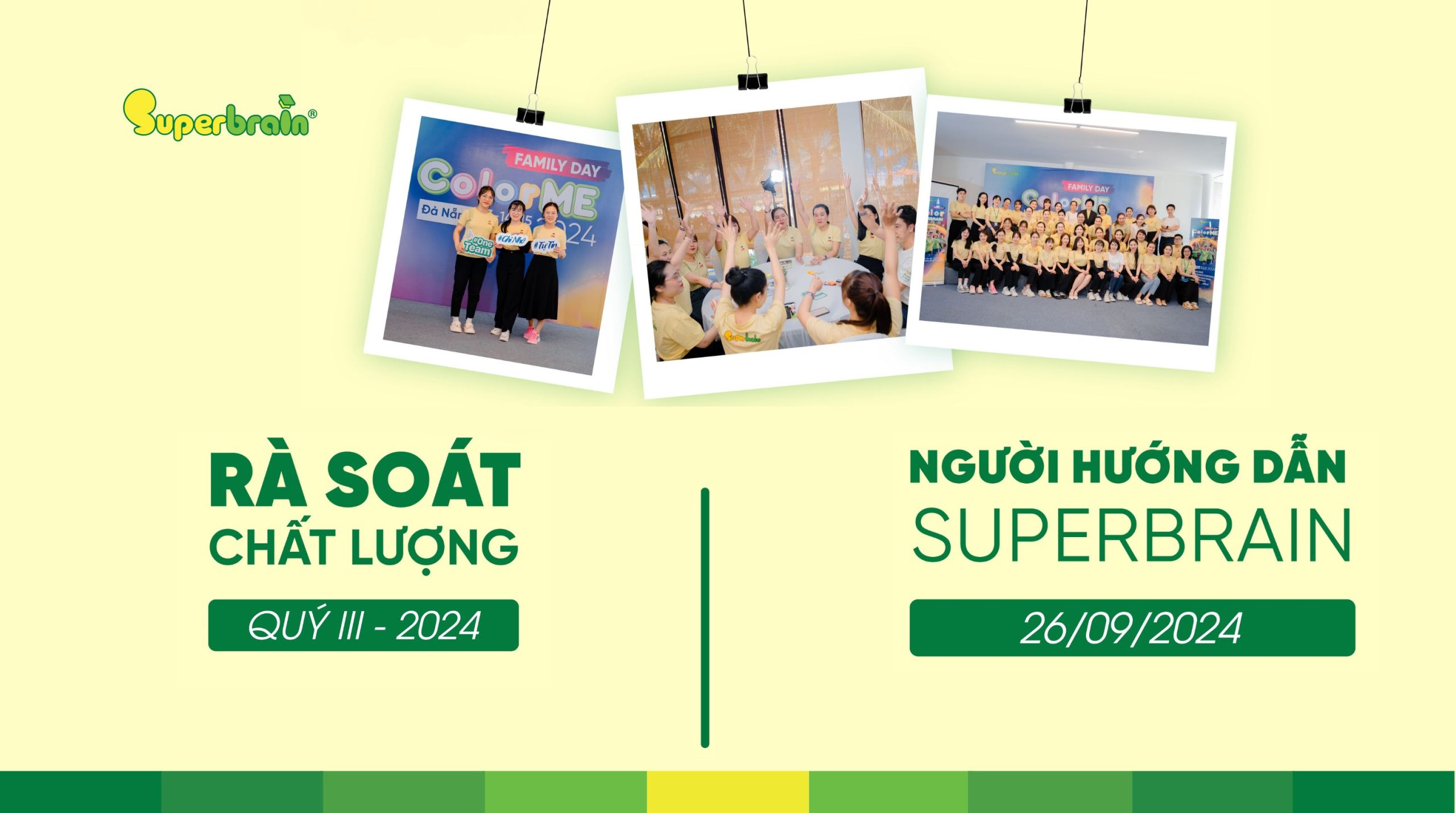 HOẠT ĐỘNG RÀ SOÁT CHẤT LƯỢNG NGƯỜI HƯỚNG DẪN QUÝ III/2024