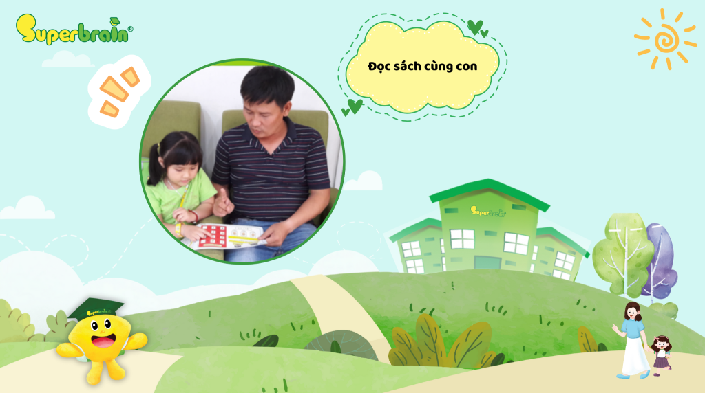 Cùng con đọc sách mỗi ngày