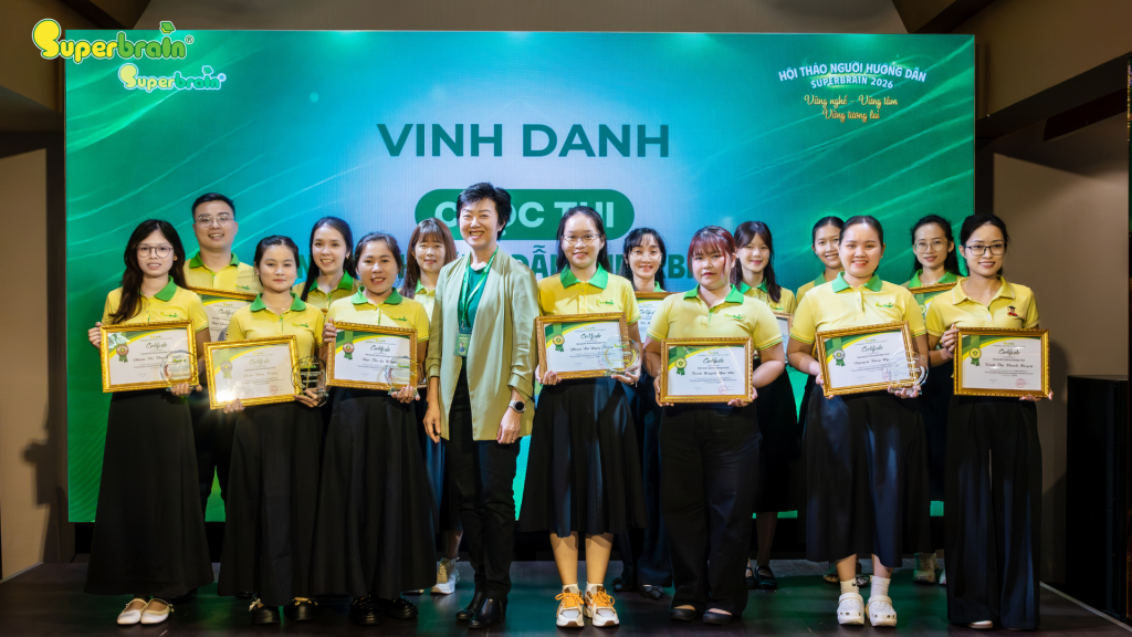 Lễ vinh danh Cuộc thi Người Hướng Dẫn Superbrain Xuất sắc 2026