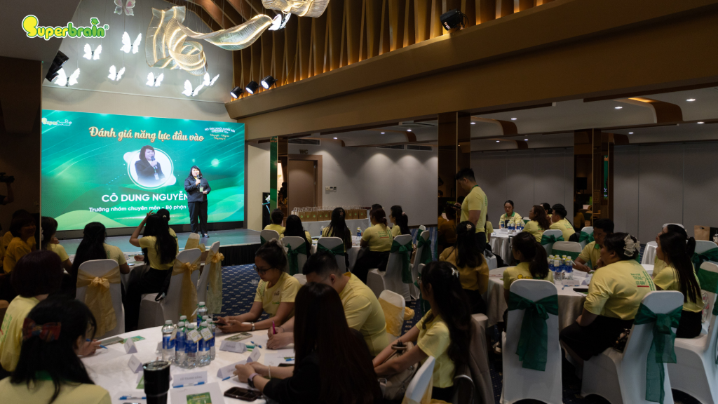 Phần mềm đánh giá năng lực cho trẻ tại Superbrain